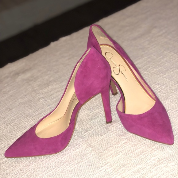 Jessica Simpson Shoes - Jessica Simpson suede heels